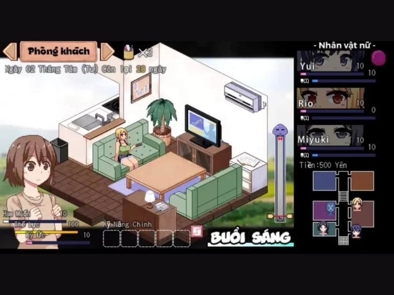 Cốt truyện Game Summer Memories Apk đơn giản nhưng thú vị