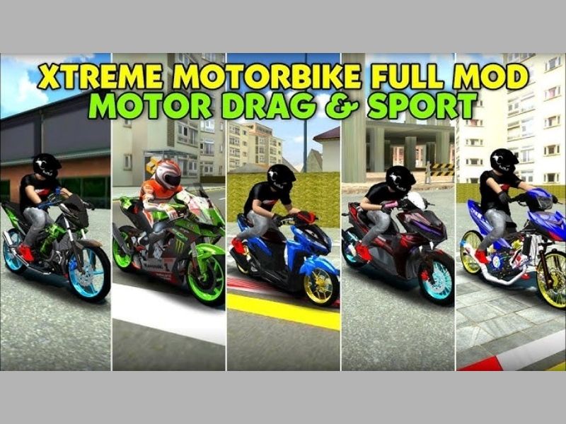 Xtreme Motorbikes Mod sở hữu các loại xe cực đẹp