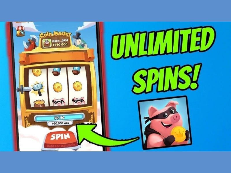Hack Coin Master Modlmh.com Spin không giới hạn