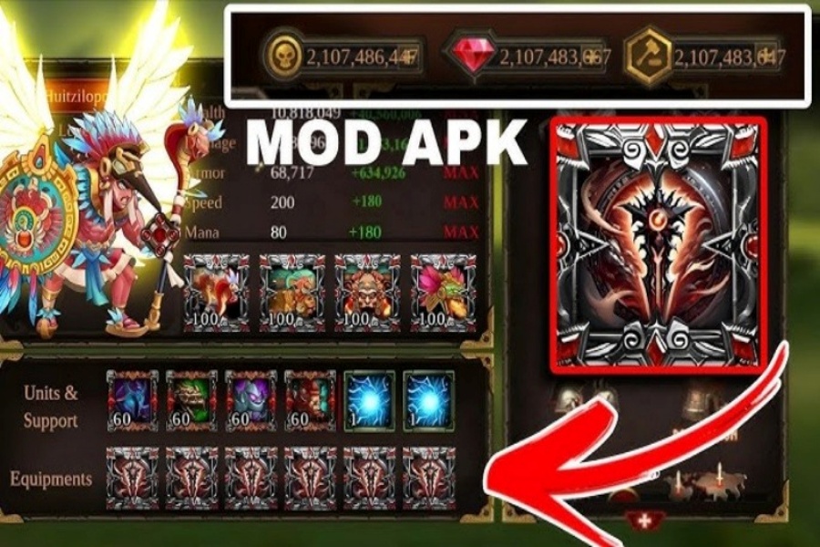 Hack Epic Heroes War 2
