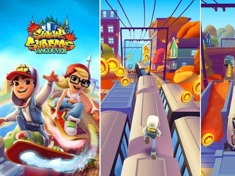 Subway Surfers Full Hack Modlmh.com có đồ họa HD sống động 