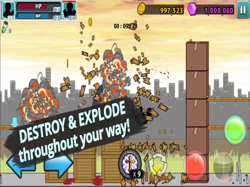 Cốt truyện Game Anger Of Stick 5 Hack là giải cứu thành phố khỏi thảm họa 