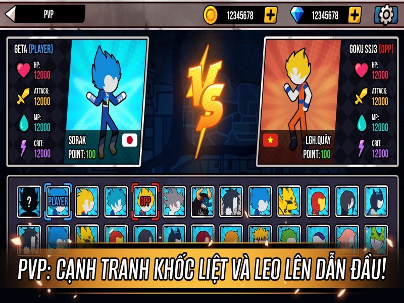Hack Chiến Binh Đa Vũ Trụ Đại Chiến 1