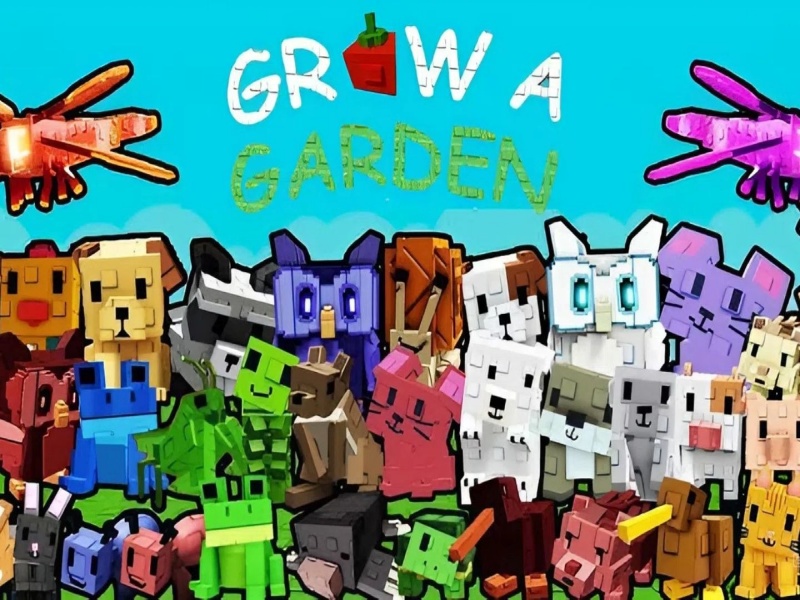 Tương tác thú vị với môi trường trong Hack Grow A Garden