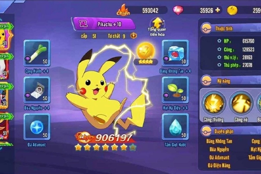 Hack Pokemon Đại Chiến Androidmentor 2