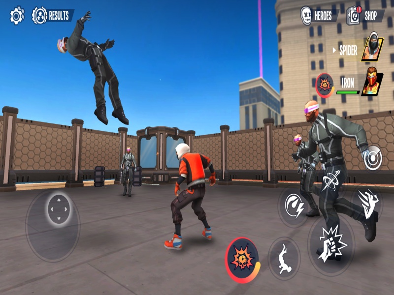 Đồ họa Hack Spider Fighter 3 ấn tượng và chi tiết