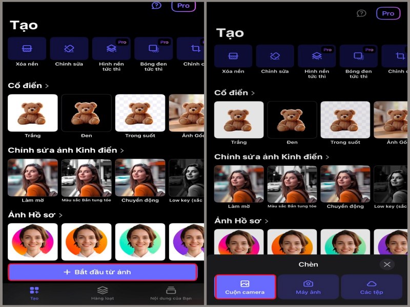 Photoroom Mod Apk Hỗ trợ chỉnh sửa ảnh chuyên nghiệp