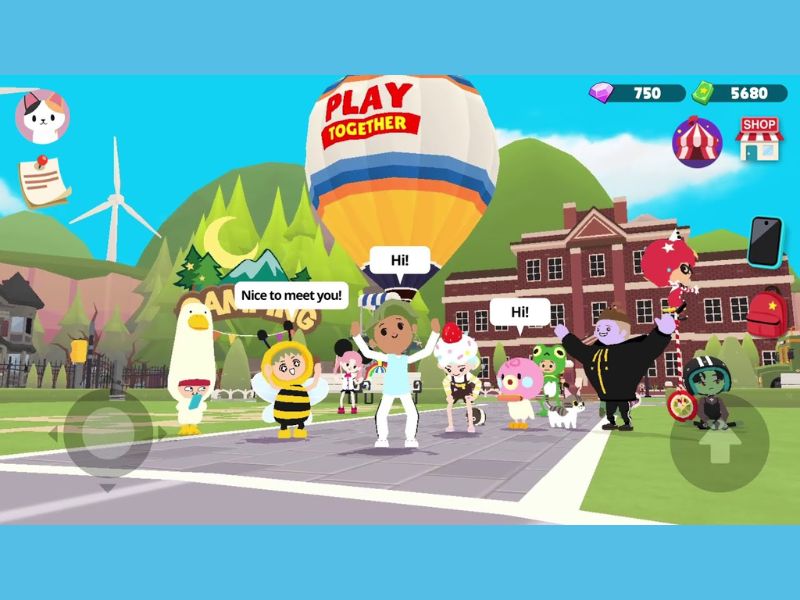 Play Together Mod Siêu Vip Modlmh có nhiều mini-game đa dạng và vui nhộn