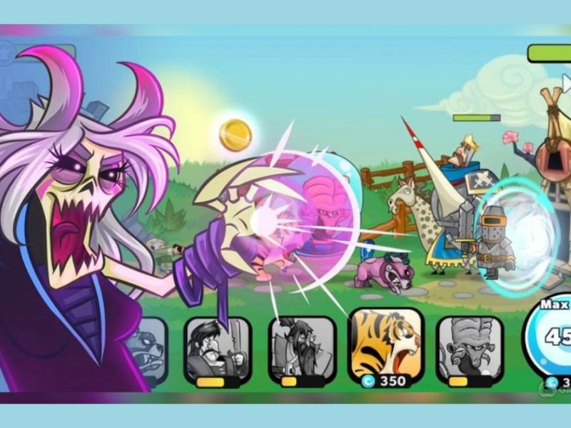 So tài trên đấu trường Arena tại Hack Tower Conquest 
