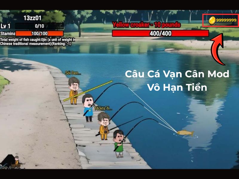 Câu Cá Vạn Cân Mod APK Có Gì Độc Đáo?