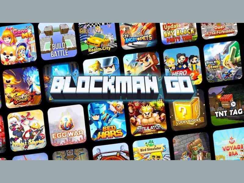 Chuỗi mini game đa dạng Trong Blockman Go Modpure