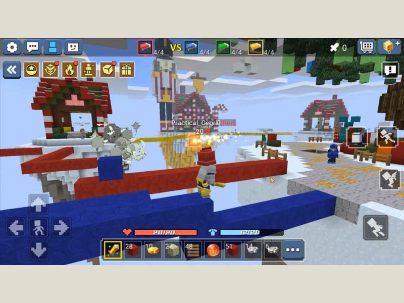 Đồ họa sống động với Blockman Go Adventures Trong Blockman Go Modpure