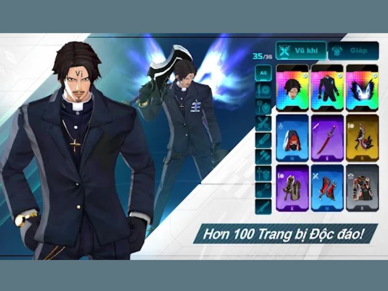 Hơn 100 trang bị và máy bay không người lái với Hack Overdox