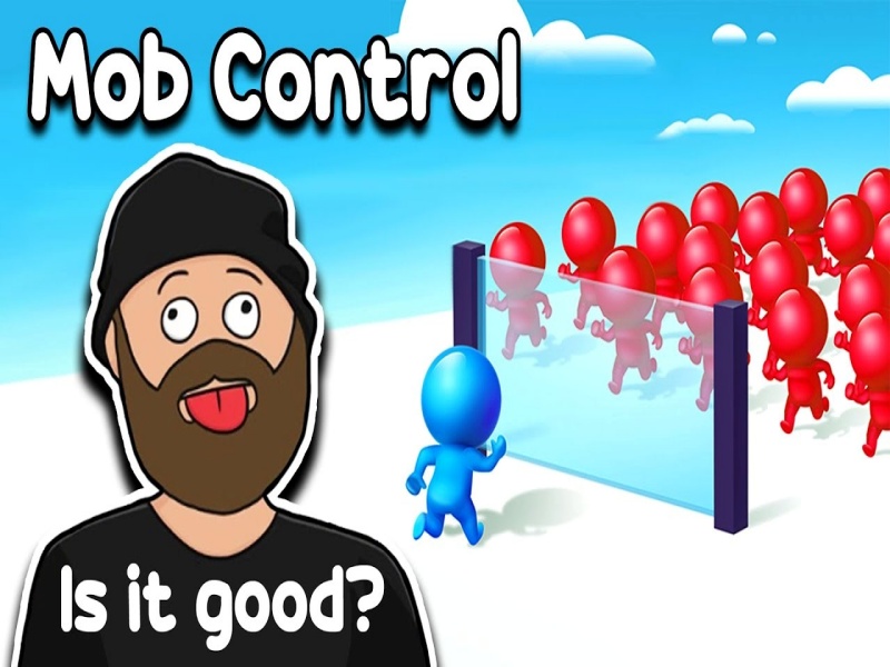 Phong cách đồ họa Mob Control Mod tối giản và trực quan