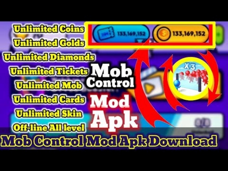 Mob Control Mod vô hạn tiền