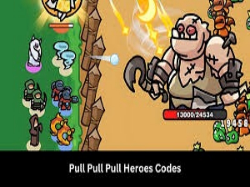 Tham gia cuộc chiến không hồi kết với nhiều quái vật trong Game Pull Pull Pull Heroes Mod Apk