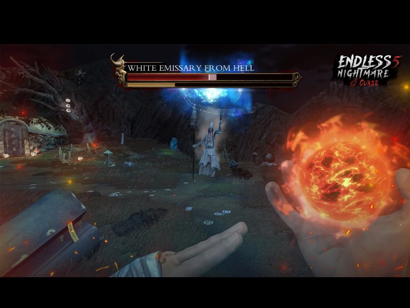 Lối chơi đơn giản nhưng cuốn trong Endless Nightmare 5 Mod APK