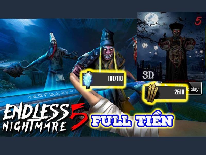 Endless Nightmare 5 Mod Vô Hạn Tất Cả Có Gì?