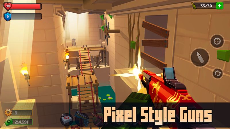 Lối Chơi Bắn Súng Đầy Kịch Tính Trong Hack Pixel Combat