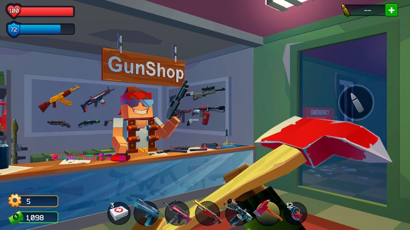 Kho Vũ Khí Đa Dạng Và Uy Lực Trong Hack Pixel Combat