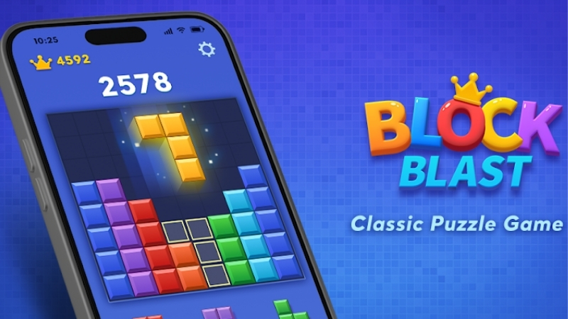 Hack Block Blast game xếp khối