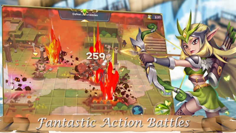Mẹo chơi Monster Knights MOD APK hiệu quả hơn