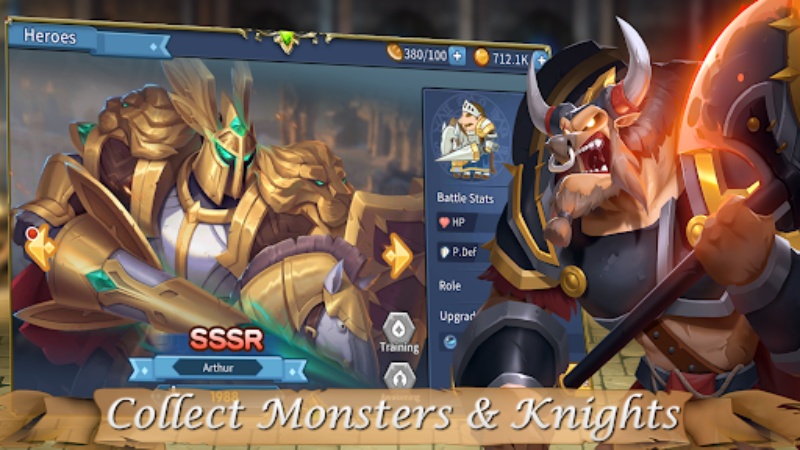 Chiến đấu với Orc và boss khổng lồ