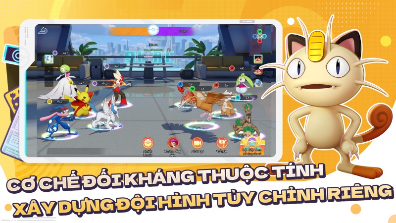 Xây dựng đội hình theo thuộc tính