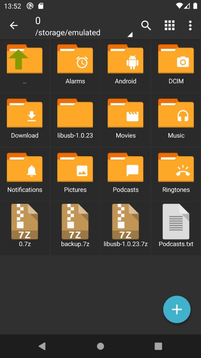 ZArchiver Pro APK hỗ trợ những định dạng nào